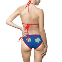 Invader Zim Gir Blue Women's Bikini Swimsuit