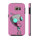 Invader Zim Pink Robot Gir Tongue Case Mate Tough Phone Cases