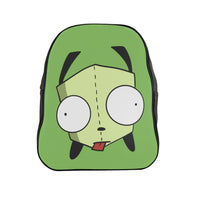 Invader Zim Green Gir School Backpack