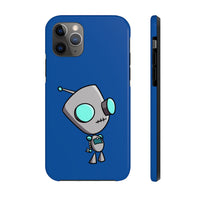 Invader Zim Blue Robot Gir Case Mate Tough Phone Cases