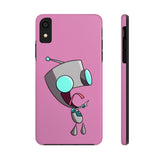 Invader Zim Pink Robot Gir Tongue Case Mate Tough Phone Cases