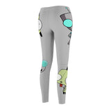 Invader Zim Grey Gir Women's Cut & Sew Casual Leggings