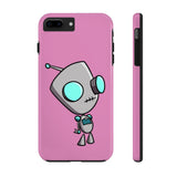 Invader Zim Pink Robot Gir Case Mate Tough Phone Cases