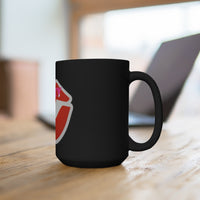 123% crazy lips Black Mug 15oz