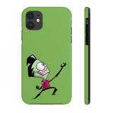 Invader Zim Green Case Mate Tough Phone Cases