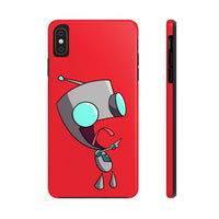 Invader Zim Red Robot Gir Tongue Case Mate Tough Phone Cases