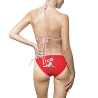 Rick and Morty Red Women's Bikini Swimsuit