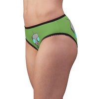 Invader Zim Robot Gir Green Women's Panties