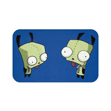Invader Zim Gir Blue Bath Mat
