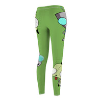 Invader Zim Green Gir Women's Cut & Sew Casual Leggings