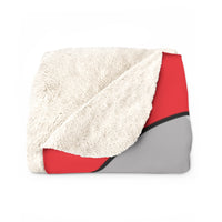 Invader Zim Red Many Gir Sherpa Fleece Blanket