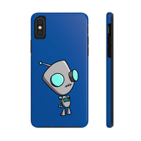 Invader Zim Blue Robot Gir Case Mate Tough Phone Cases