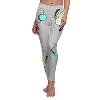 Invader Zim Grey Gir Women's Cut & Sew Casual Leggings