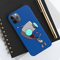 Invader Zim Blue Robot Gir Tongue Case Mate Tough Phone Cases