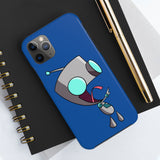 Invader Zim Blue Robot Gir Tongue Case Mate Tough Phone Cases