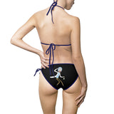 Rick and Morty Black Women's Bikini Swimsuit