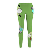 Invader Zim Green Gir Women's Cut & Sew Casual Leggings