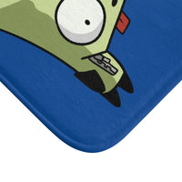 Invader Zim Gir Blue Bath Mat