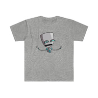 Invader Zim Robot Gir Men's Fitted Short Sleeve Tee