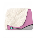 Invader Zim Pink Many Gir Sherpa Fleece Blanket