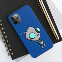 Invader Zim Blue Robot Gir Case Mate Tough Phone Cases