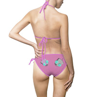 Invader Zim Gir Pink Women's Bikini Swimsuit