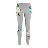 Invader Zim Grey Gir Women's Cut & Sew Casual Leggings
