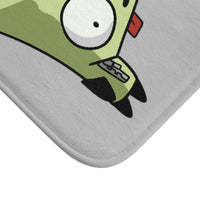 Invader Zim Gir Grey Bath Mat