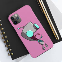 Invader Zim Pink Robot Gir Tongue Case Mate Tough Phone Cases