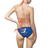Rick and Morty Blue Women's Bikini Swimsuit