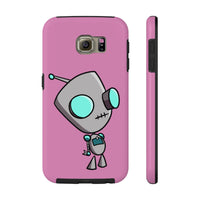 Invader Zim Pink Robot Gir Case Mate Tough Phone Cases