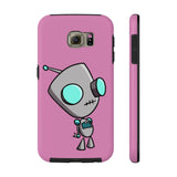 Invader Zim Pink Robot Gir Case Mate Tough Phone Cases