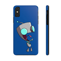 Invader Zim Blue Robot Gir Tongue Case Mate Tough Phone Cases