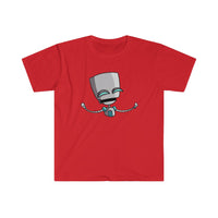 Invader Zim Robot Gir Men's Fitted Short Sleeve Tee