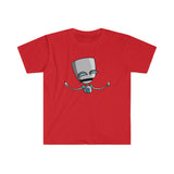 Invader Zim Robot Gir Men's Fitted Short Sleeve Tee