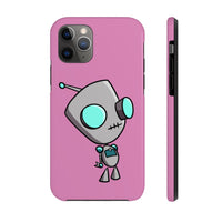 Invader Zim Pink Robot Gir Case Mate Tough Phone Cases