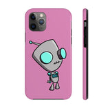 Invader Zim Pink Robot Gir Case Mate Tough Phone Cases