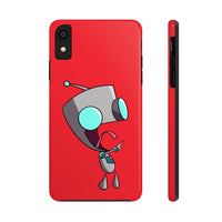 Invader Zim Red Robot Gir Tongue Case Mate Tough Phone Cases