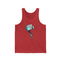 Invader Zim and Gir Tanktop Workout Exercise Shirt