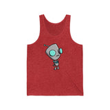 Invader Zim Double Gir Tanktop Workout Exercise Shirt