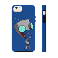 Invader Zim Blue Robot Gir Tongue Case Mate Tough Phone Cases
