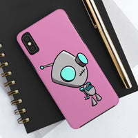 Invader Zim Pink Robot Gir Case Mate Tough Phone Cases