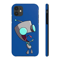 Invader Zim Blue Robot Gir Tongue Case Mate Tough Phone Cases