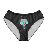 Invader Zim Robot Gir Black Women's Panties