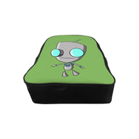 Invader Zim Green Robot Gir School Backpack