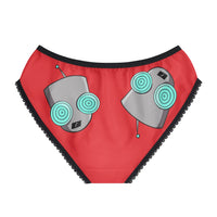 Invader Zim Robot Gir Red Women's Panties