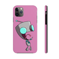 Invader Zim Pink Robot Gir Tongue Case Mate Tough Phone Cases