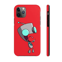 Invader Zim Red Robot Gir Tongue Case Mate Tough Phone Cases