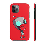Invader Zim Red Robot Gir Tongue Case Mate Tough Phone Cases