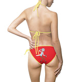 Rick and Morty Red Women's Bikini Swimsuit